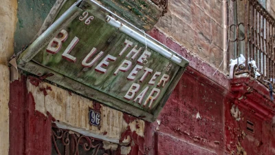 The Blue Peter bar on Strait Street, Valletta